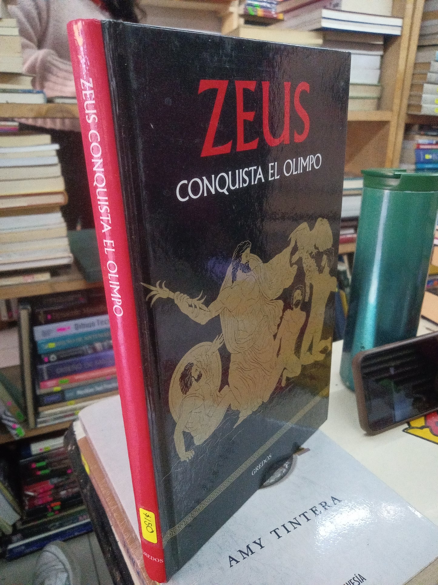 ZEUS CONQUISTA EL OLIMPO POR MARCOS JAEN SANCHEZ USADO NOVELA LITERARIO 207