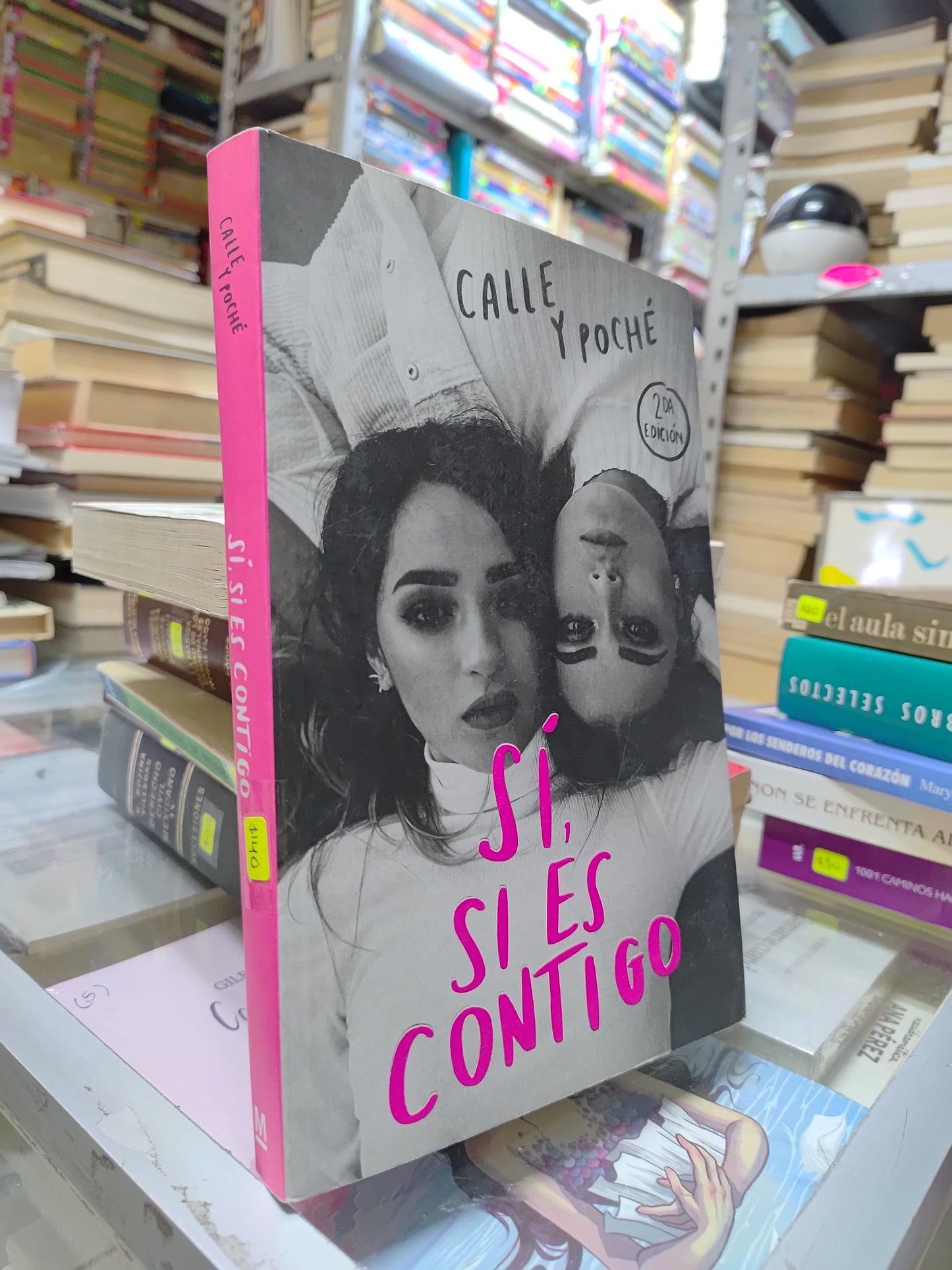 SI SI ES CONTIGO POR CALLE Y POCHE USADO NOVELAS JUAREZ 515