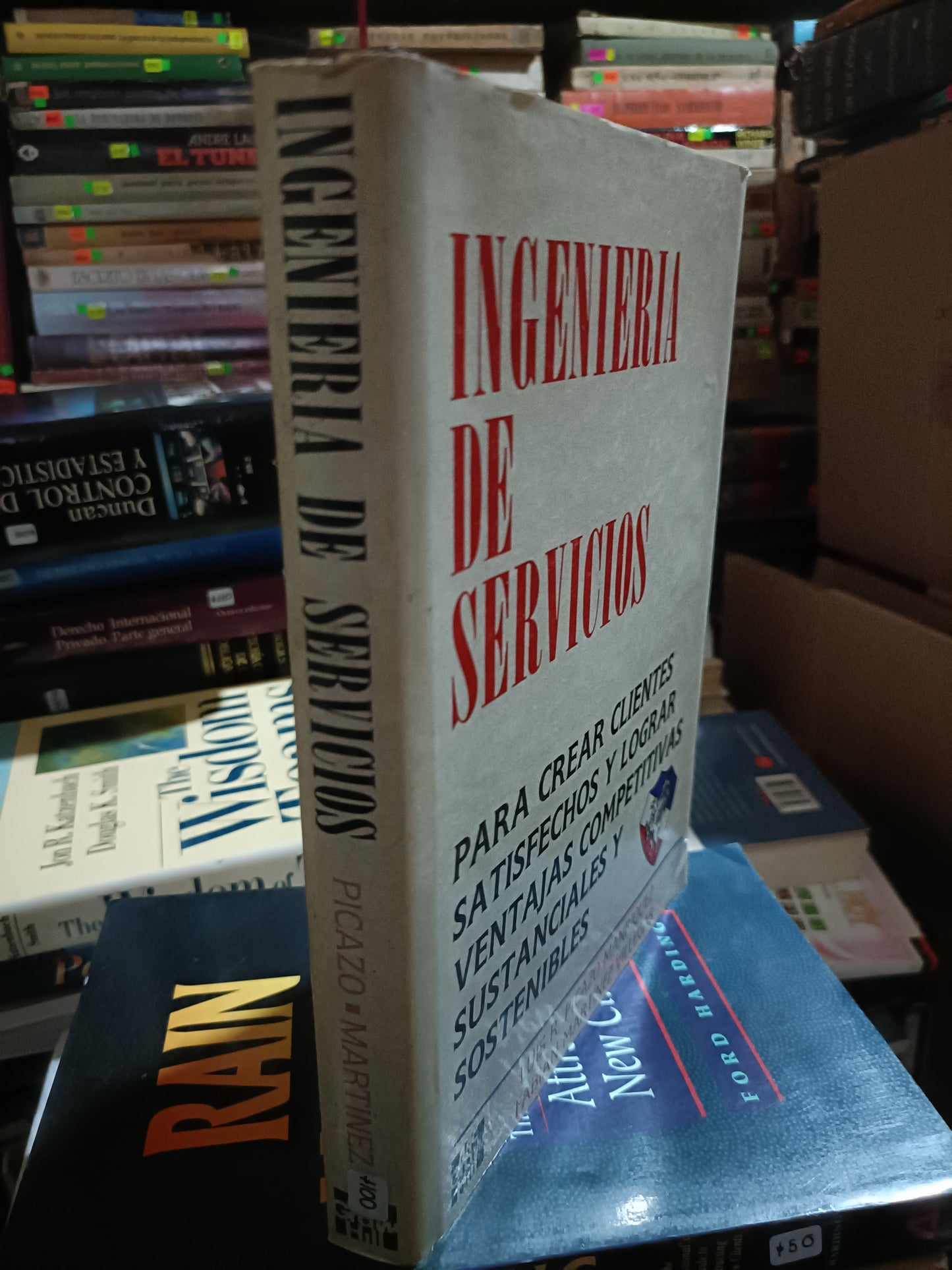 INGENIERIA DE SERVICIOS POR LUIS R PICAZO MANRIQUEZ Y FABIAN MARTINEZ USADO ADMINISTRACIÓN ALDAMA