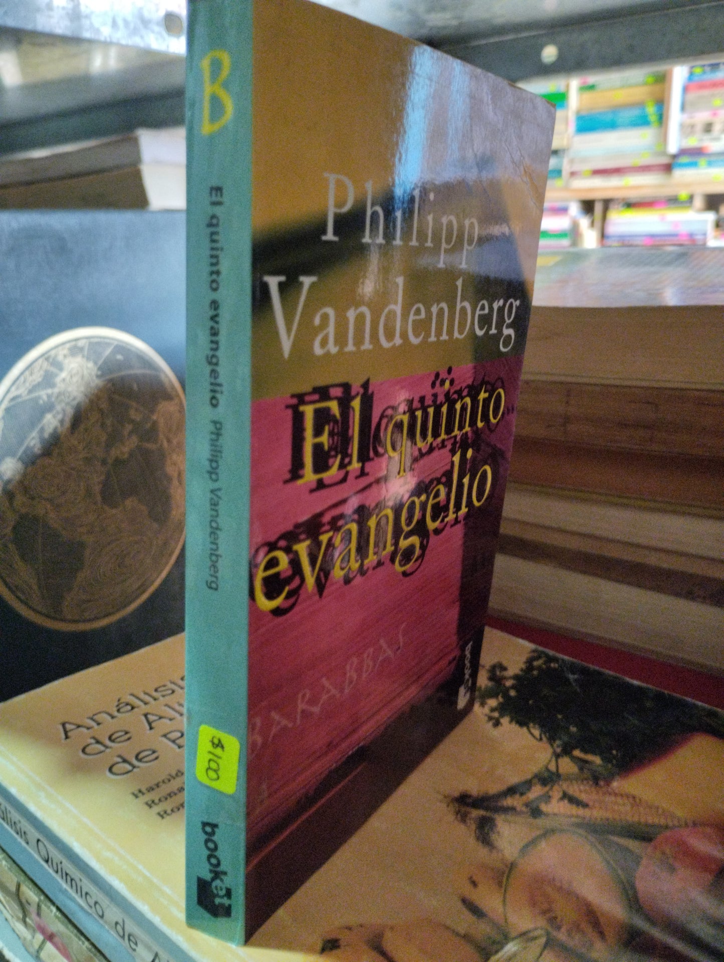 EL QUINTO EVANGELIO POR PHILIPP VANDENBERG USADO NOVELAS ALDAMA