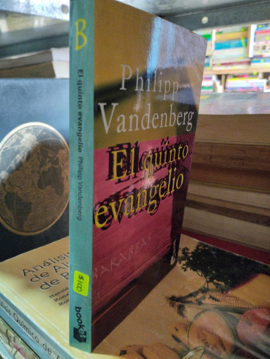 EL QUINTO EVANGELIO POR PHILIPP VANDENBERG USADO NOVELAS ALDAMA