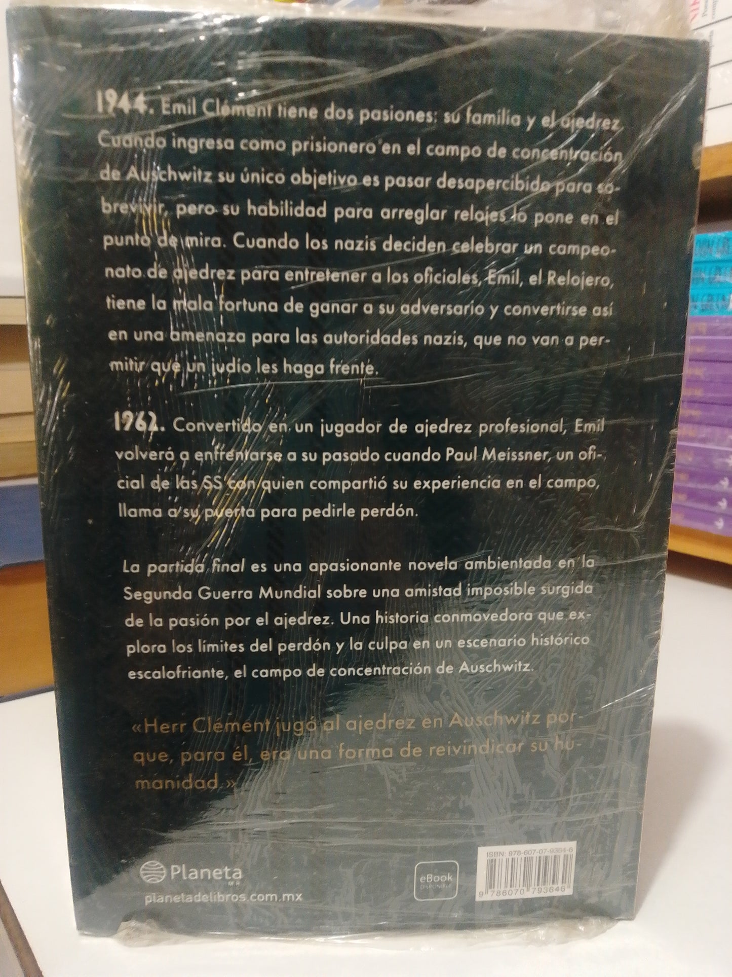 LA PARTIDA FINAL POR JOHN DONOGHUE USADO NOVELA JUAREZ