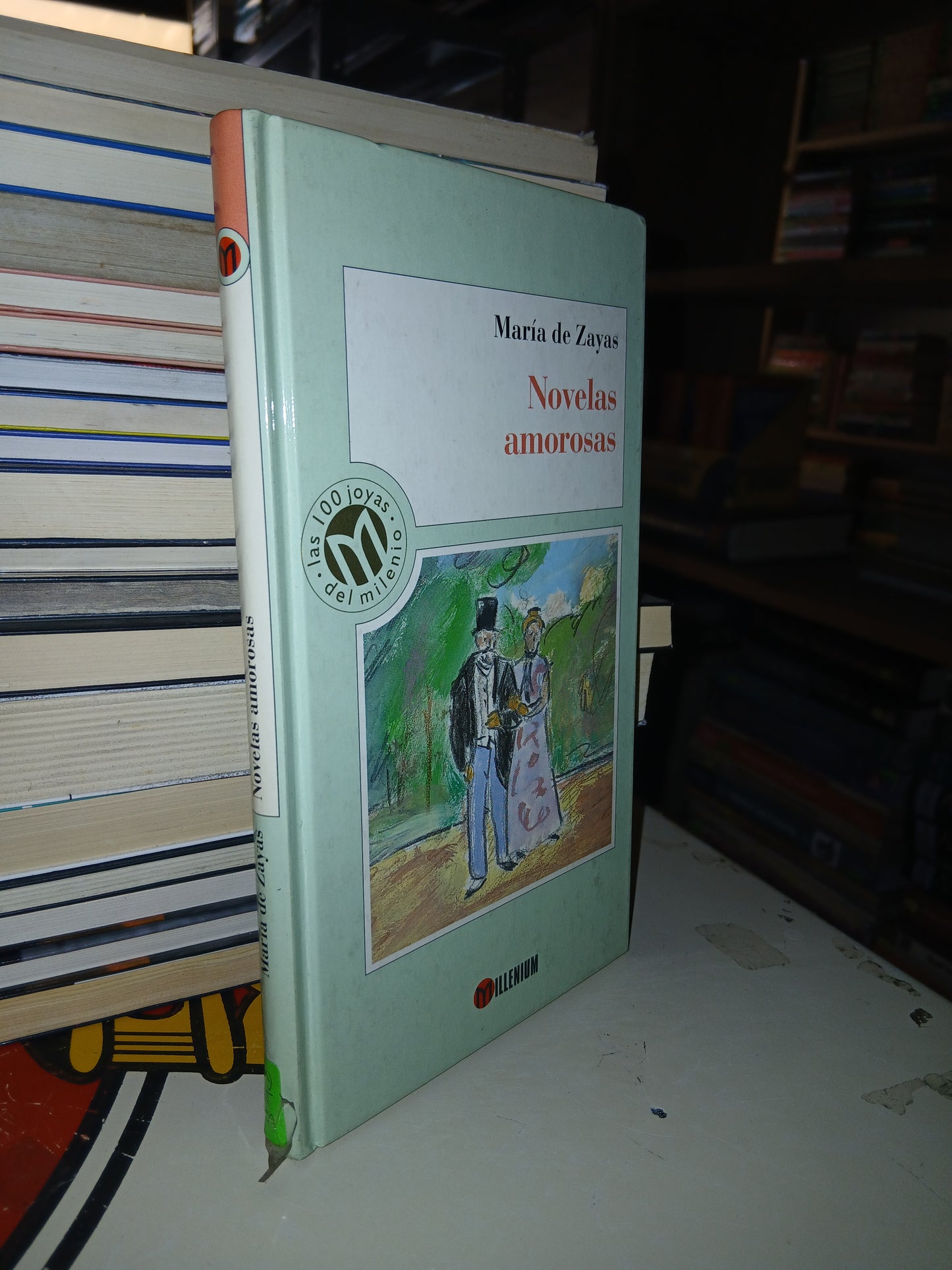 NOVELAS AMOROSAS POR MARÍA DE ZAYAS USADO NOVELA LITERARIO 207