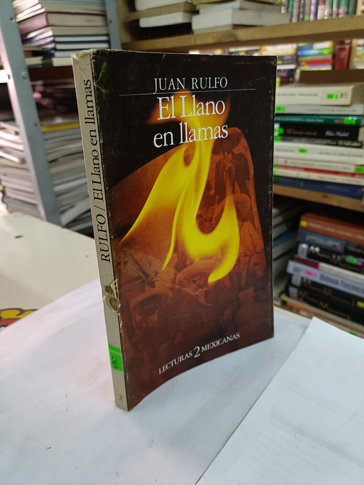 EL LLANO EN LLAMAS POR JUAN RULFO USADO NOVELA LITERARIO 207