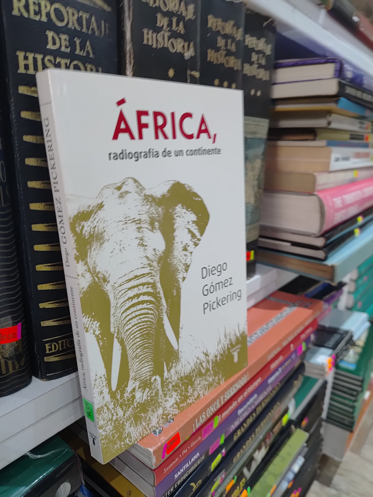 AFRICA RADIOGRAFIA DE UN CONTIENENTE POR DIEGO GOMEZ PICKERING USADO NOVELAS JUAREZ 515