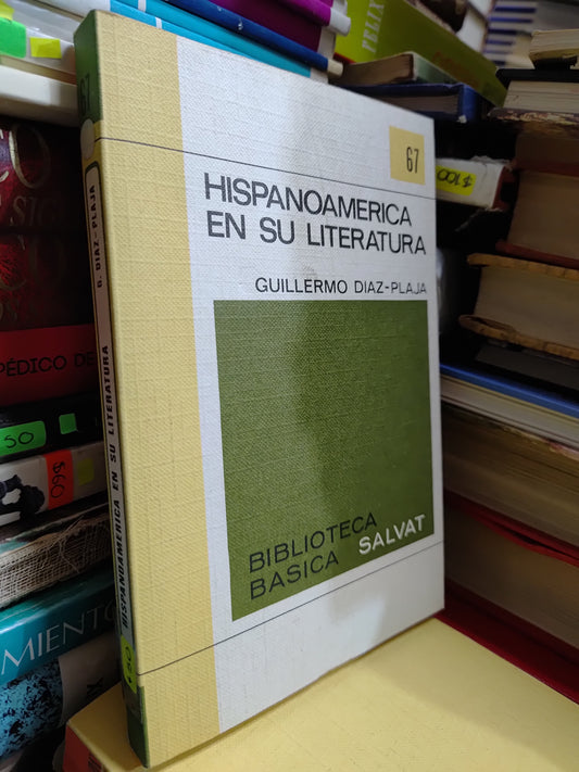 HISPANOAMERICA EN SU LITERATURA POR GUILLERMO DIAZ PLAJA USADO NOVELAS JUAREZ 507