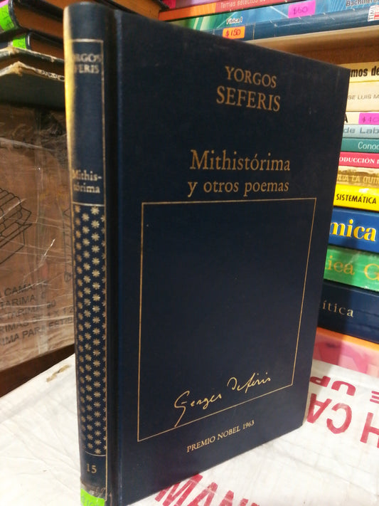MITHISTORIMA Y OTROS POEMAS #15 POR YORGOS SEFERIS USADO NOVELA JUÁREZ