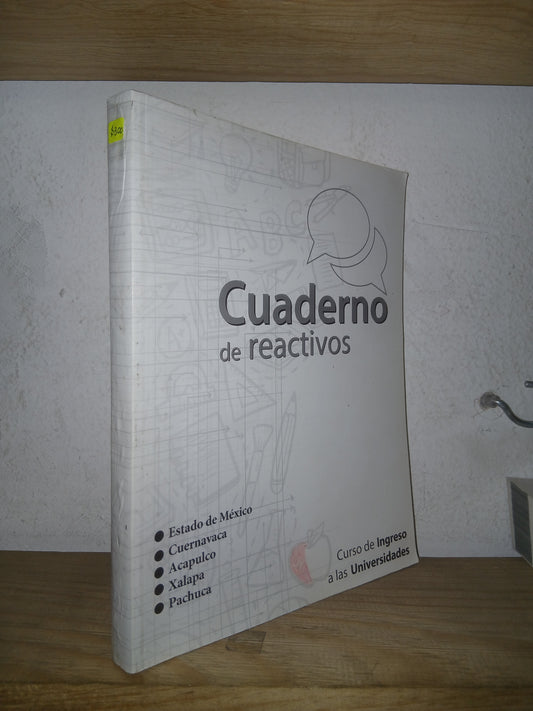 CURSO DE INGRESO A LAS UNIVERSIDADES: CUADERNO DE REACTIVOS USADO EDUCACIÓN LITERARIO 207
