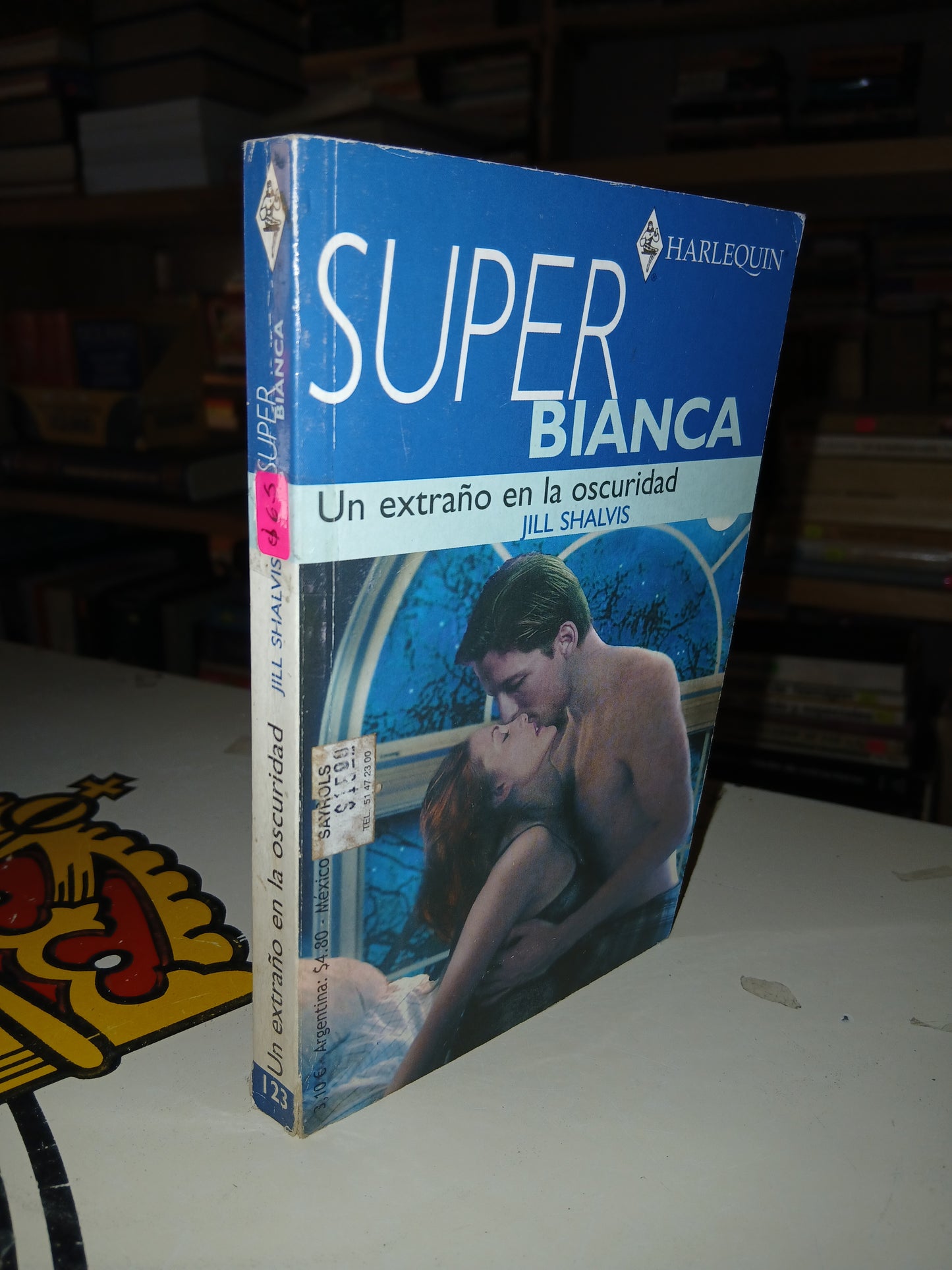 UN EXTRAÑO EN LA OSCURIDAD POR JILL SHALVIS USADO NOVELA LITERARIO 207