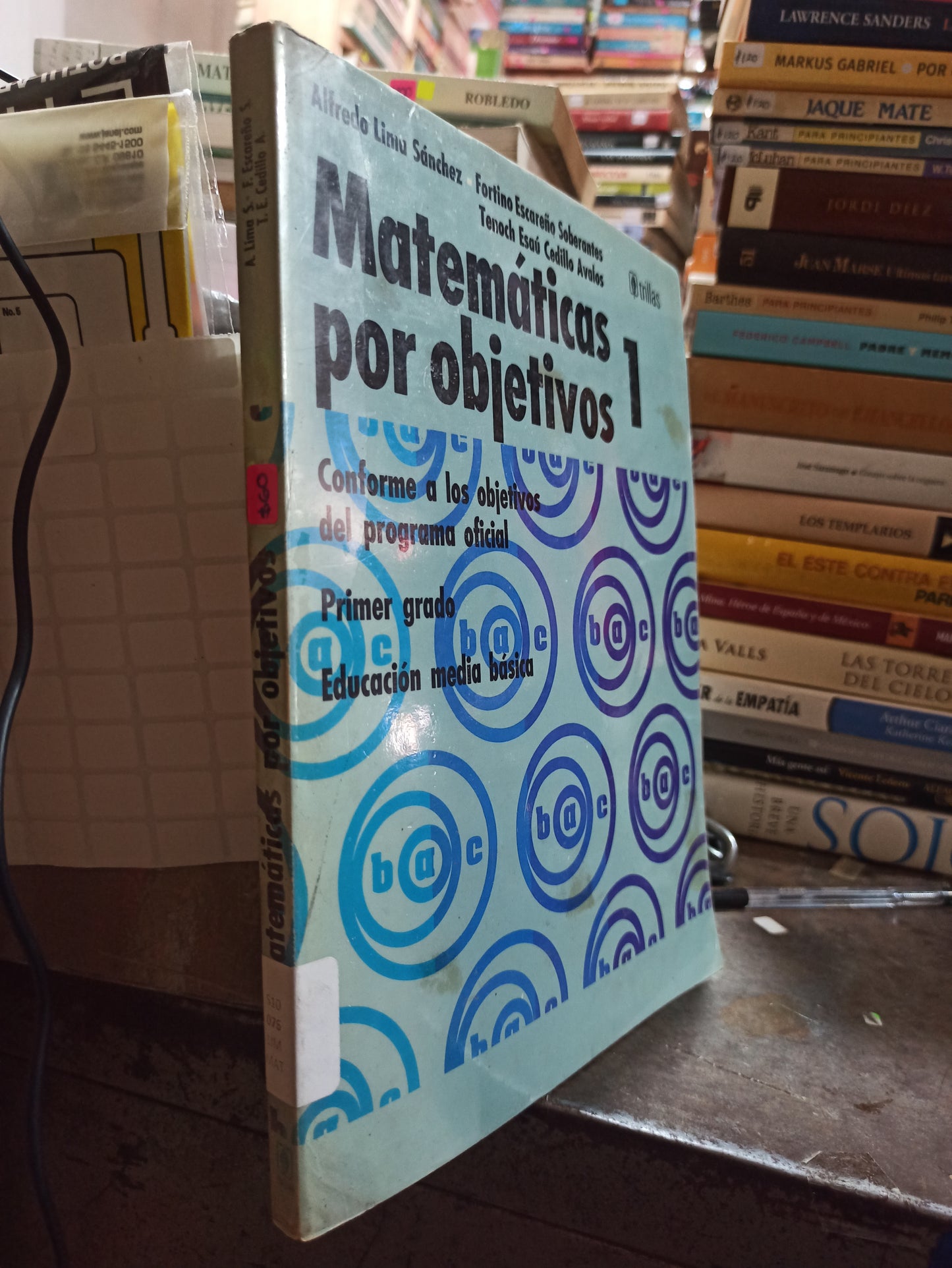 MATEMATICAS POR OBJETIVOS 1 POR ALFREDO LIMA SANCHEZ Y OTROS USADO MATEMÁTICAS ALDAMA