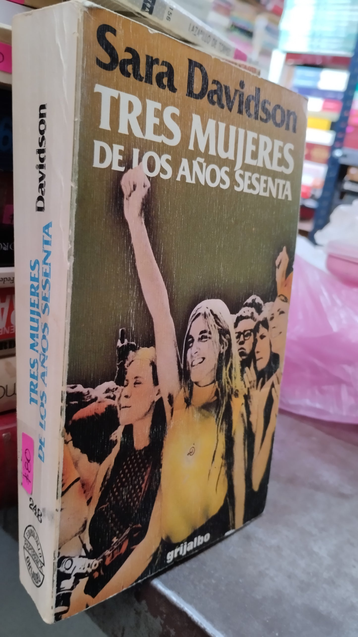 TRES MUJERES DE LOS AÑOS SESENTA POR SARA DAVIDSON LIBRO USADO NOVELAS ALDAMA