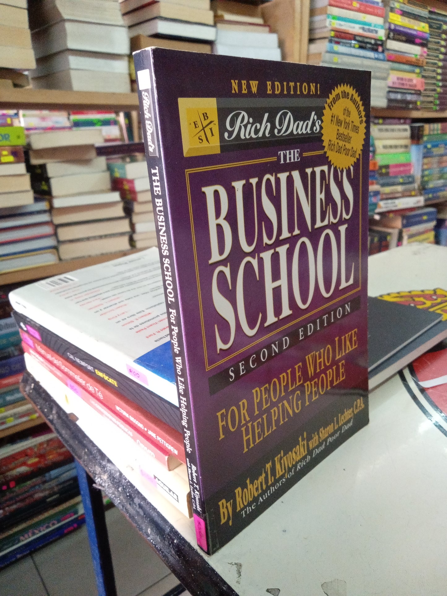 THE BUSINES SCHOOL POR ROBERT T KIYOSAKI USADO ADMINISTRACIÓN LITERARIO 207