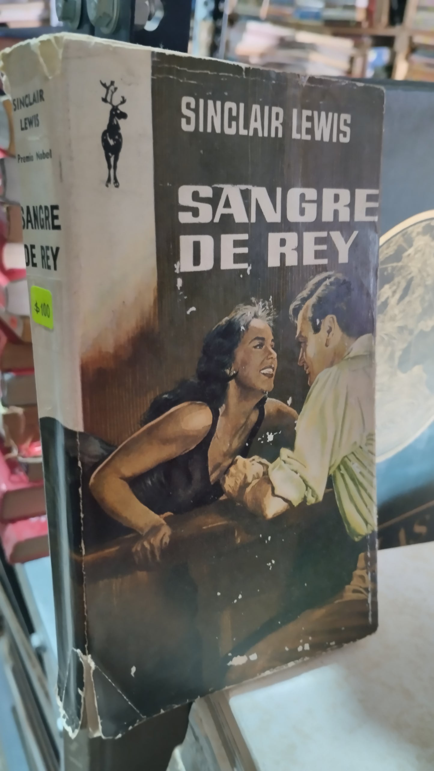 SANTRE DE REY POR SINCLAR LEWIS LIBRO USADO NOVELAS ALDAMA