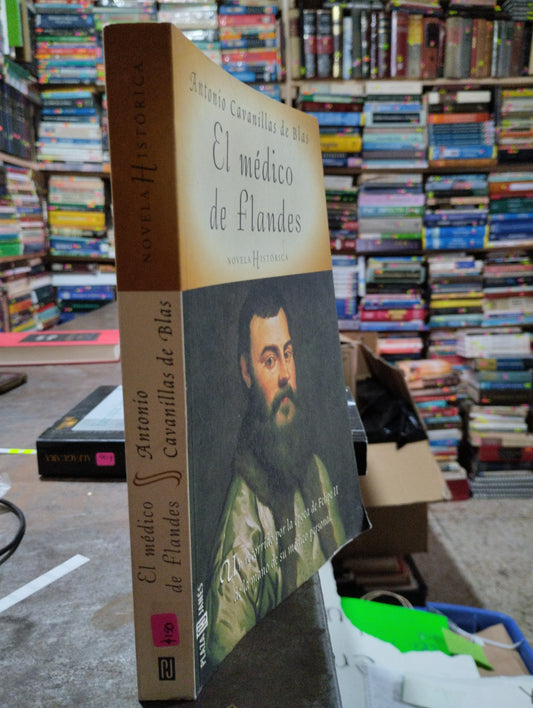 EL MEDICO DE FLANDES POR ANTONIO CAVANILLAS DE BLAS USADO NOVELAS ALDAMA