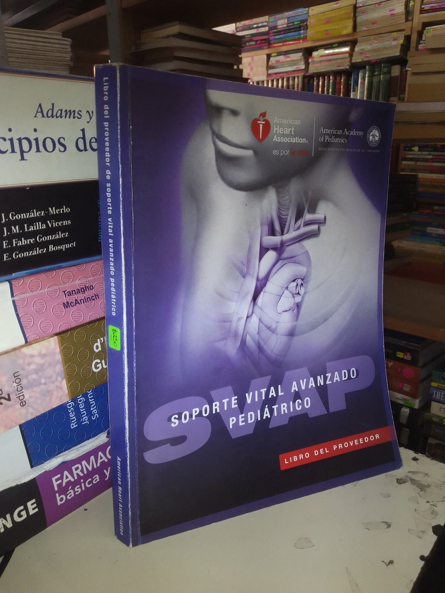 SOPORTE VITAL AVANZADO PEDIATRICO USADO MEDICINA LITERARIO 207