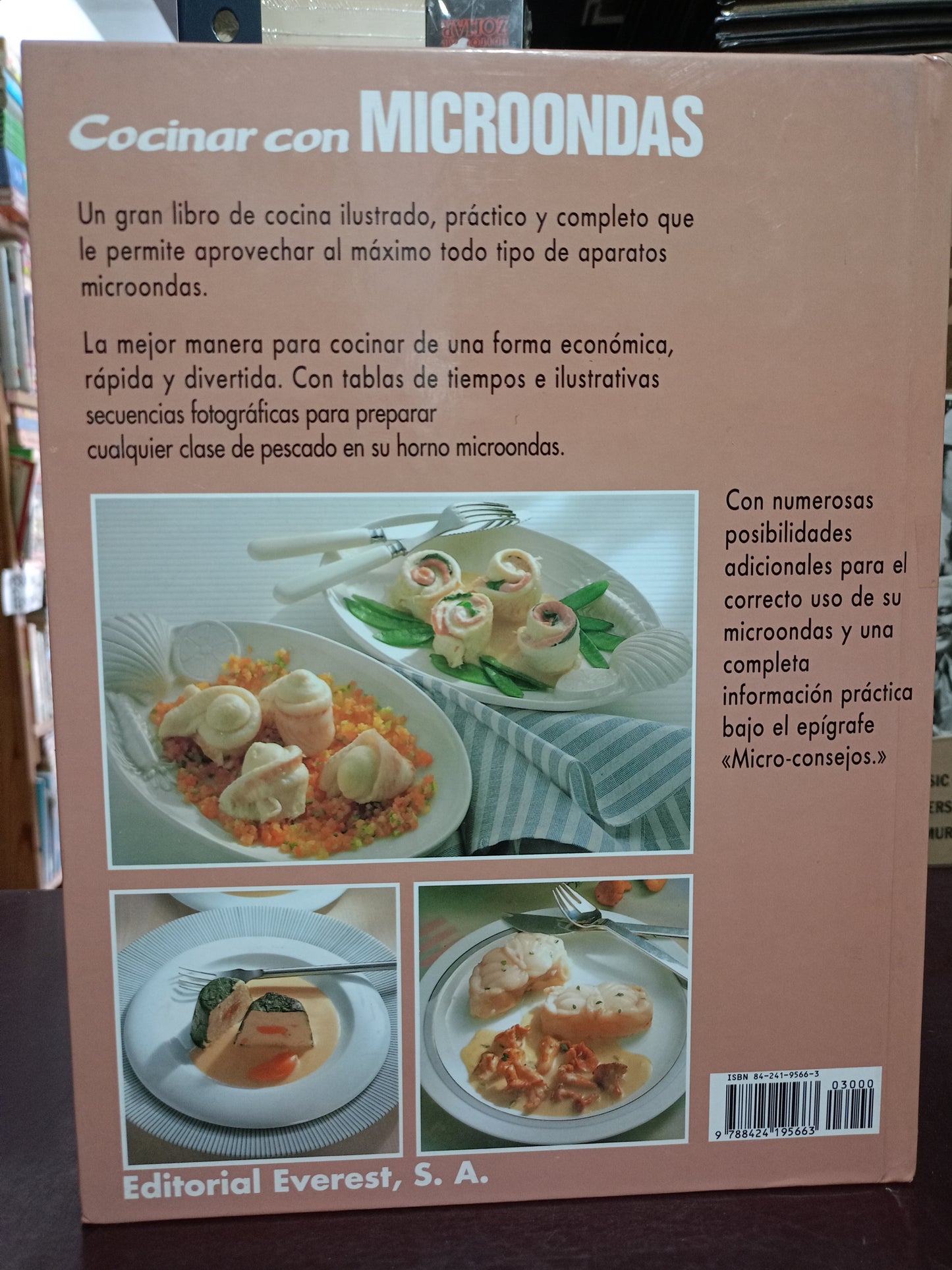 COCINAR CON MICROONDAS CARNES Y PESCADO POR SABINE VON IMHOFF USADO COCINA LITERARIO 305
