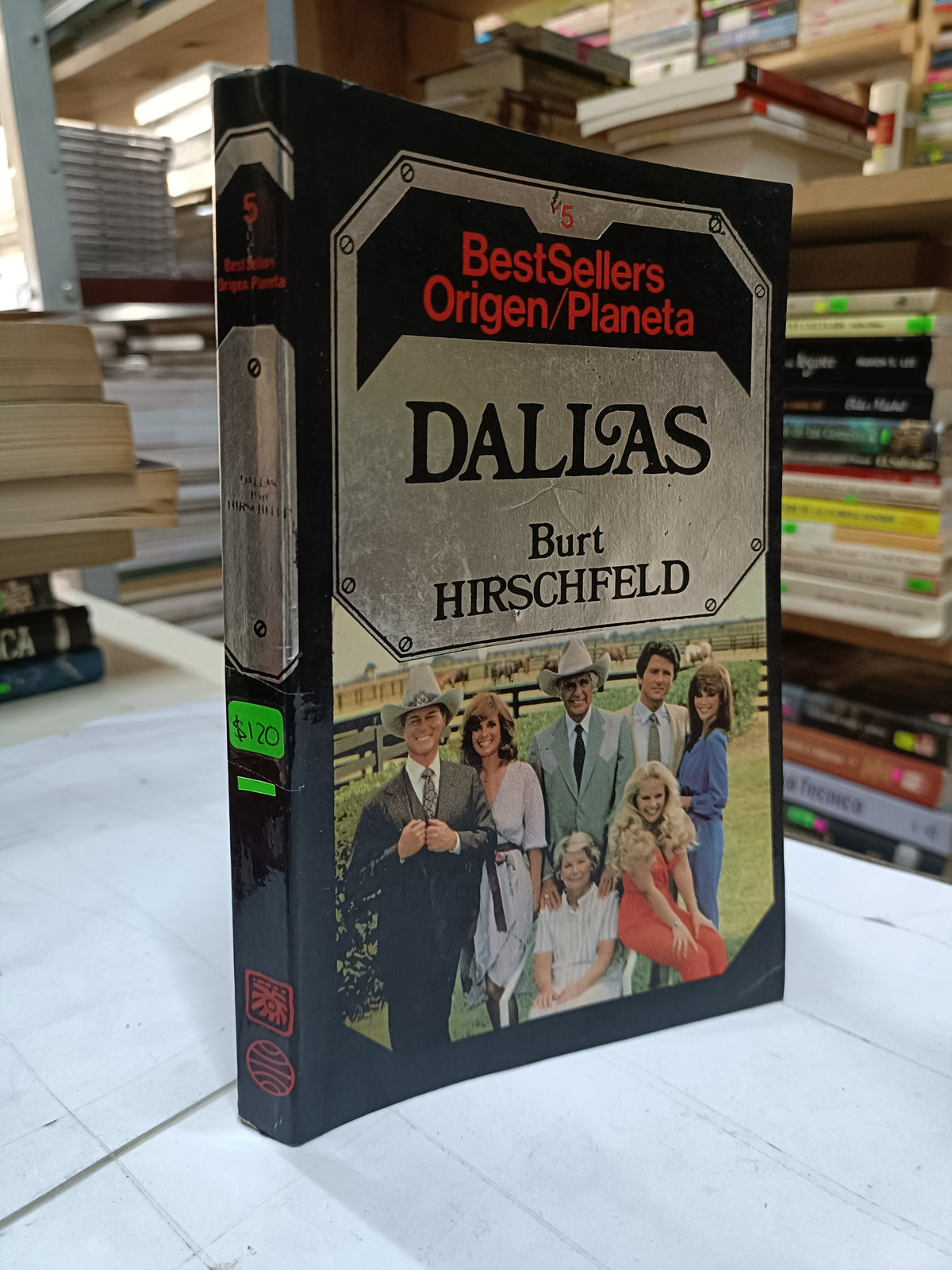 DALLAS POR BURT HIRSCHFELD USADO NOVELA LITERARIO 207