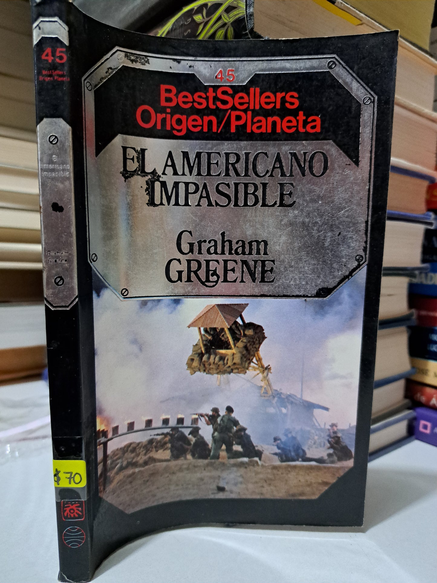 EL AMERICANO IMPASIBLE #45 GRAHAM GREENE USADO NOVELA JUÁREZ