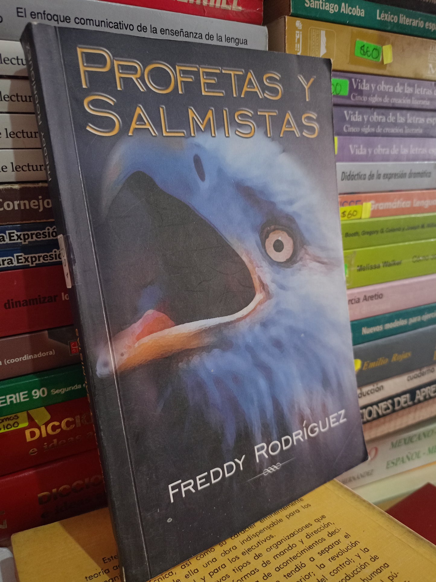 PROFETAS Y SALMISTAS POR FREDDY RODRIGUEZ USADO RELIGION LITERARIO 305