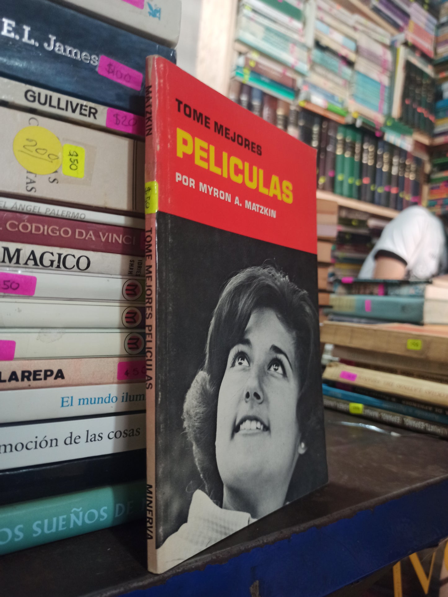 TOME MEJORES PELICULAS POR MYRON A. MATZKIN USADO NOVELAS ALDAMA
