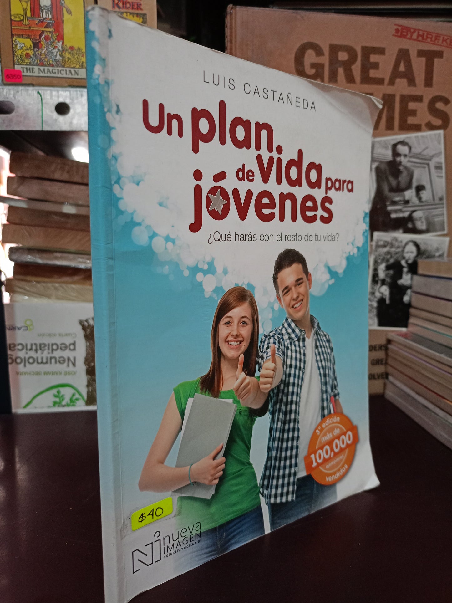 UN PLAN DE VIDA PARA JÓVENES POR LUIS CASTAÑEDA USADO SUPERACIÓN PERSONAL LITERARIO 305