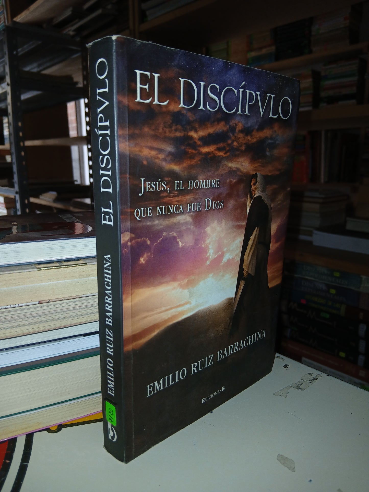 EL DISCÍPULO POR EMILIO RUIZ BARRACHINA USADO NOVELA LITERARIO 207