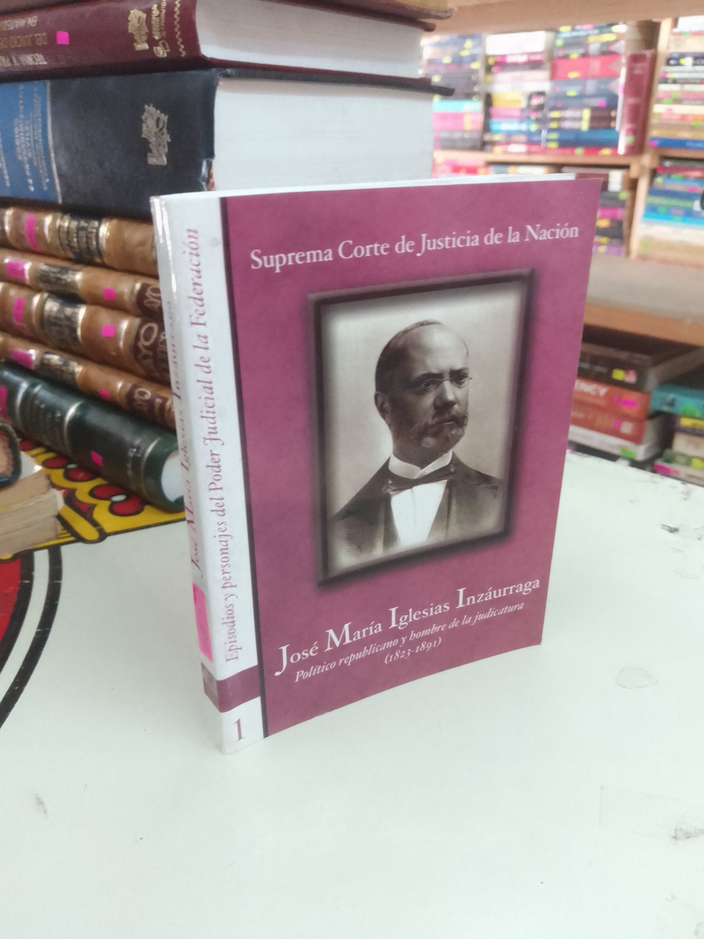 JOSÉ MARÍA IGLESIAS INZAURRAGA POR LA SUPREMA CORTE DE JUSTICIA DE LA NACIÓN USADO HISTORIA LITERARIO 207