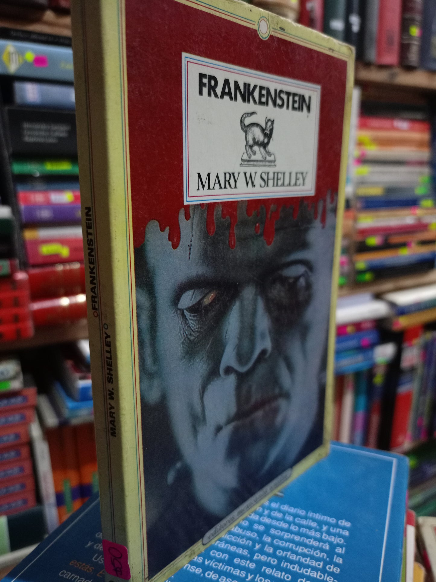 FRANKENSTEIN POR MARY W SHELLEY USADO NOVELA LITERARIO 305