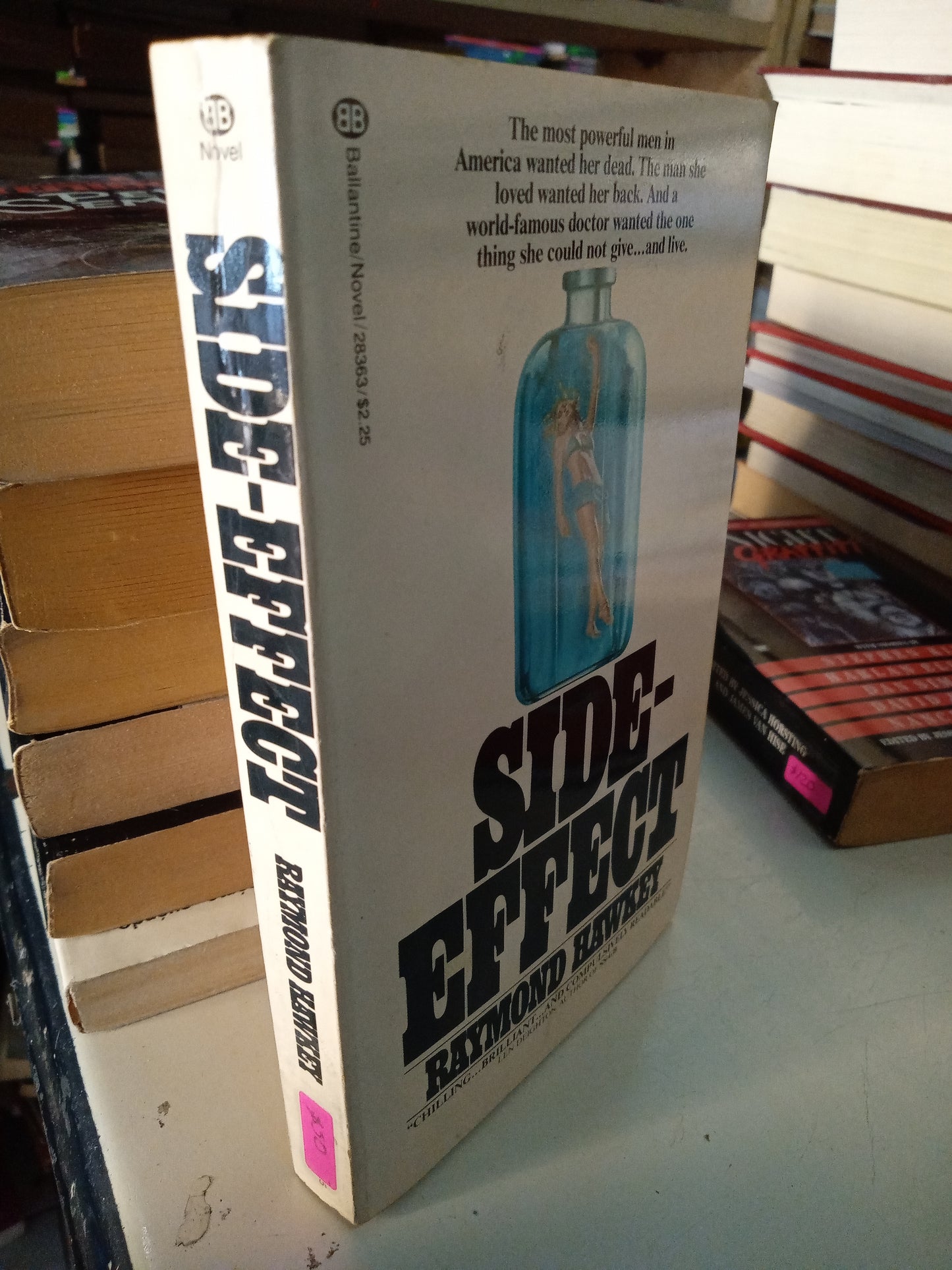 SIDEEFFECT POR RAYMOND HAWKEY USADO IDIOMAS LITERARIO 207