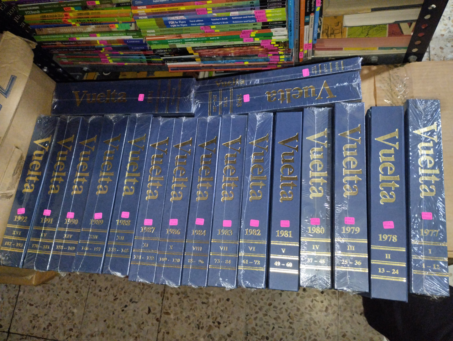 VUELTA POR OCTAVIO PAZ SEMINUEVOS NOVELAS ALDAMA 18 TOMOS X $6 MIL