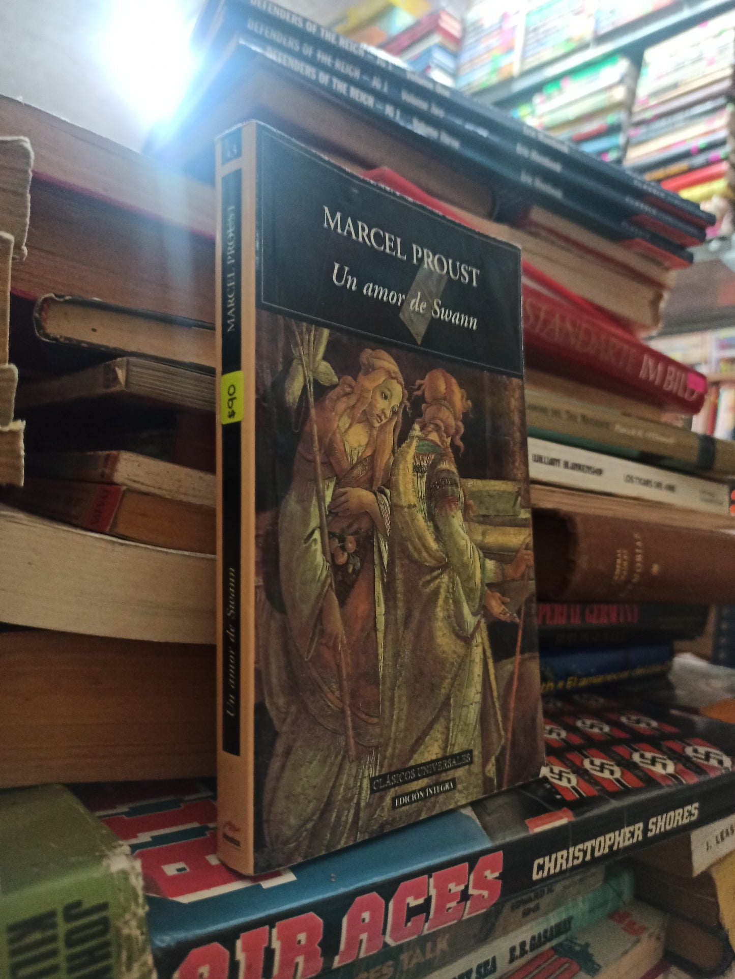 UN AMOR DE SWANN POR MARCEL PROUST USADO NOVELAS ALDAMA
