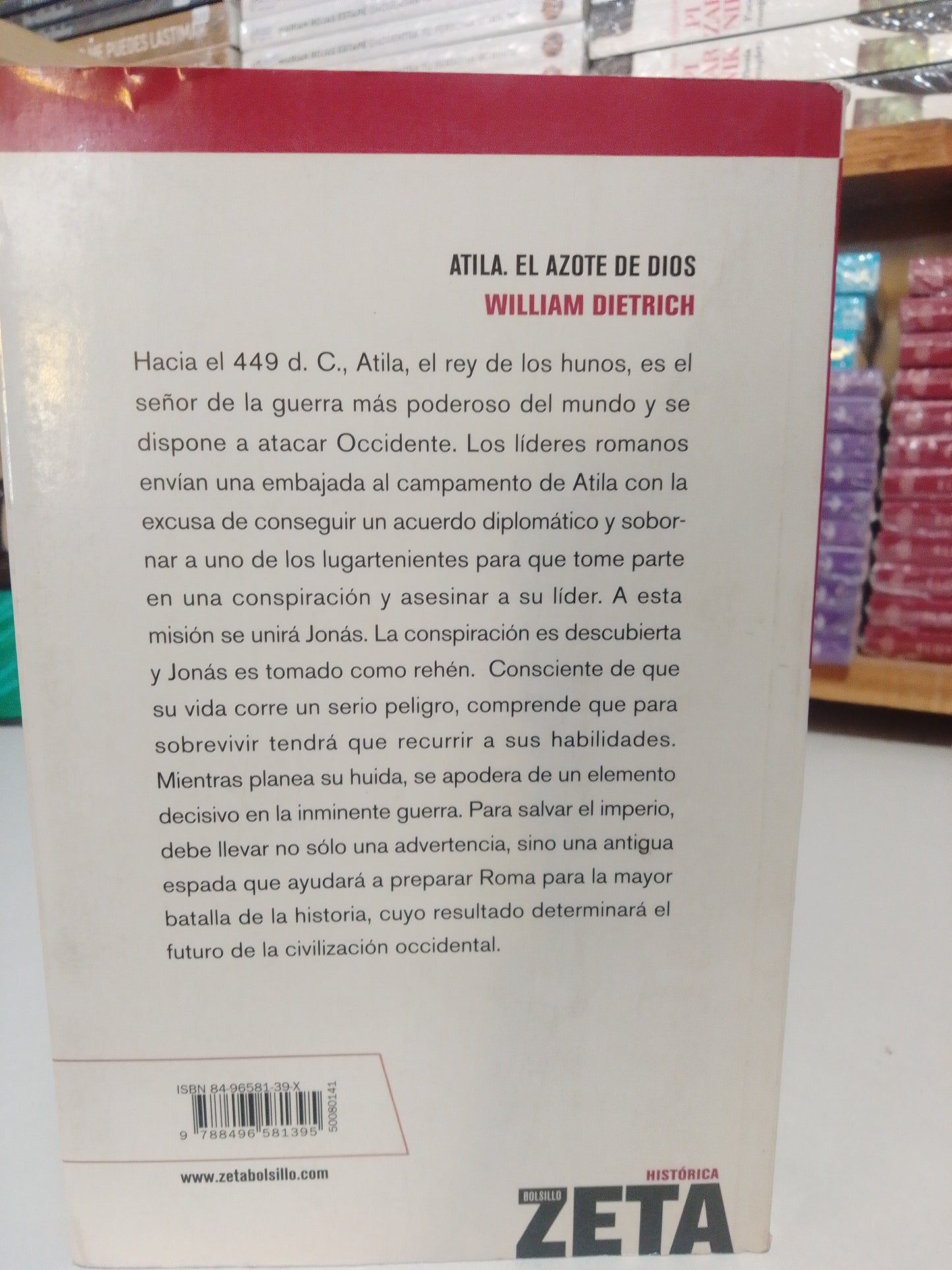 ATILA EL AZOTE DE DIOS POR WILLIAM DIETRICH USADO NOVELA JUAREZ