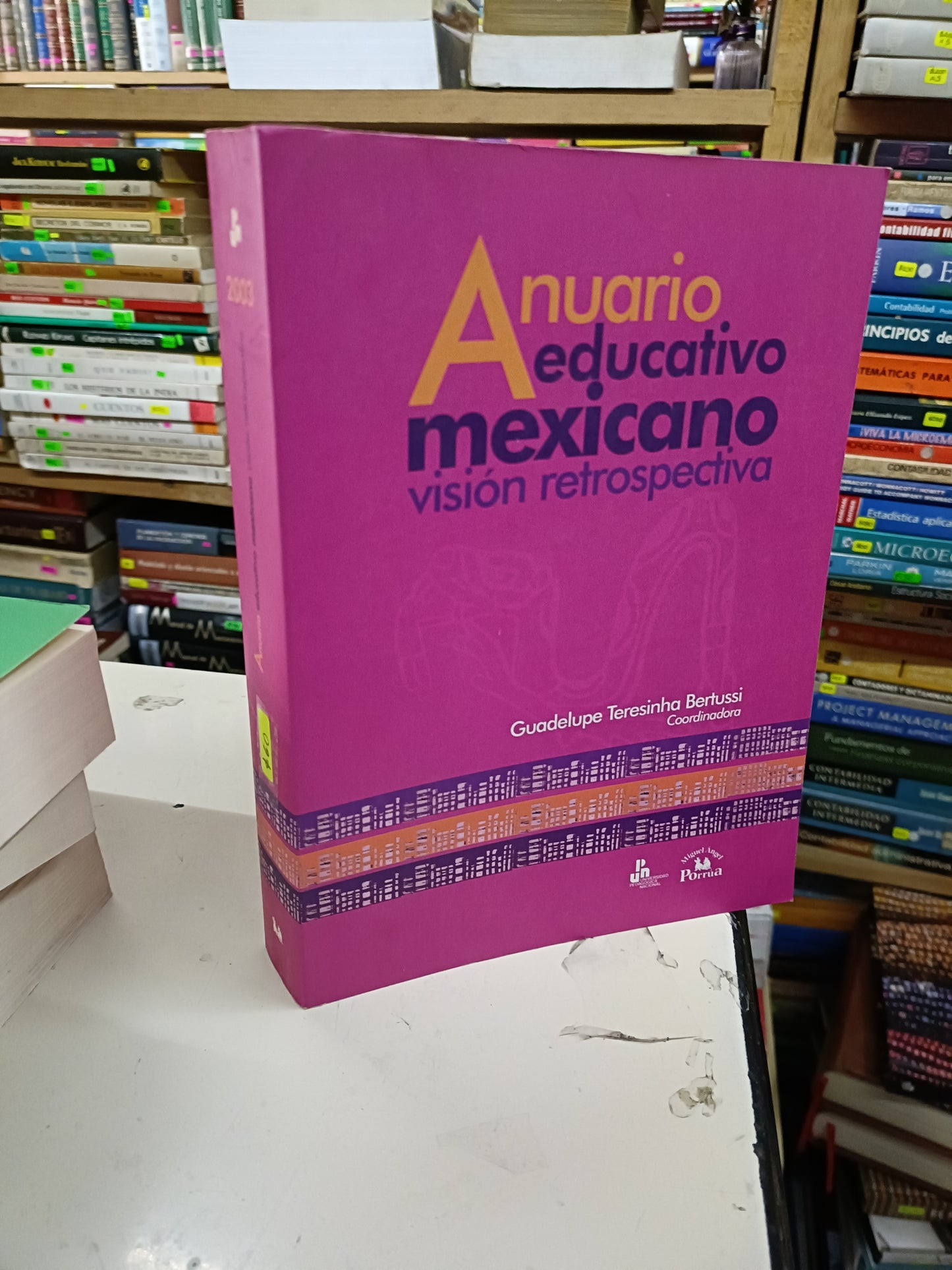 ANUARIO EDUCATIVO MEXICANO VISIÓN RETROSPECTIVA 2003 COORDINADO POR GUADELUPE  TERESINHA BERTUSSI USADO EDUCACIÓN LITERARIO 207