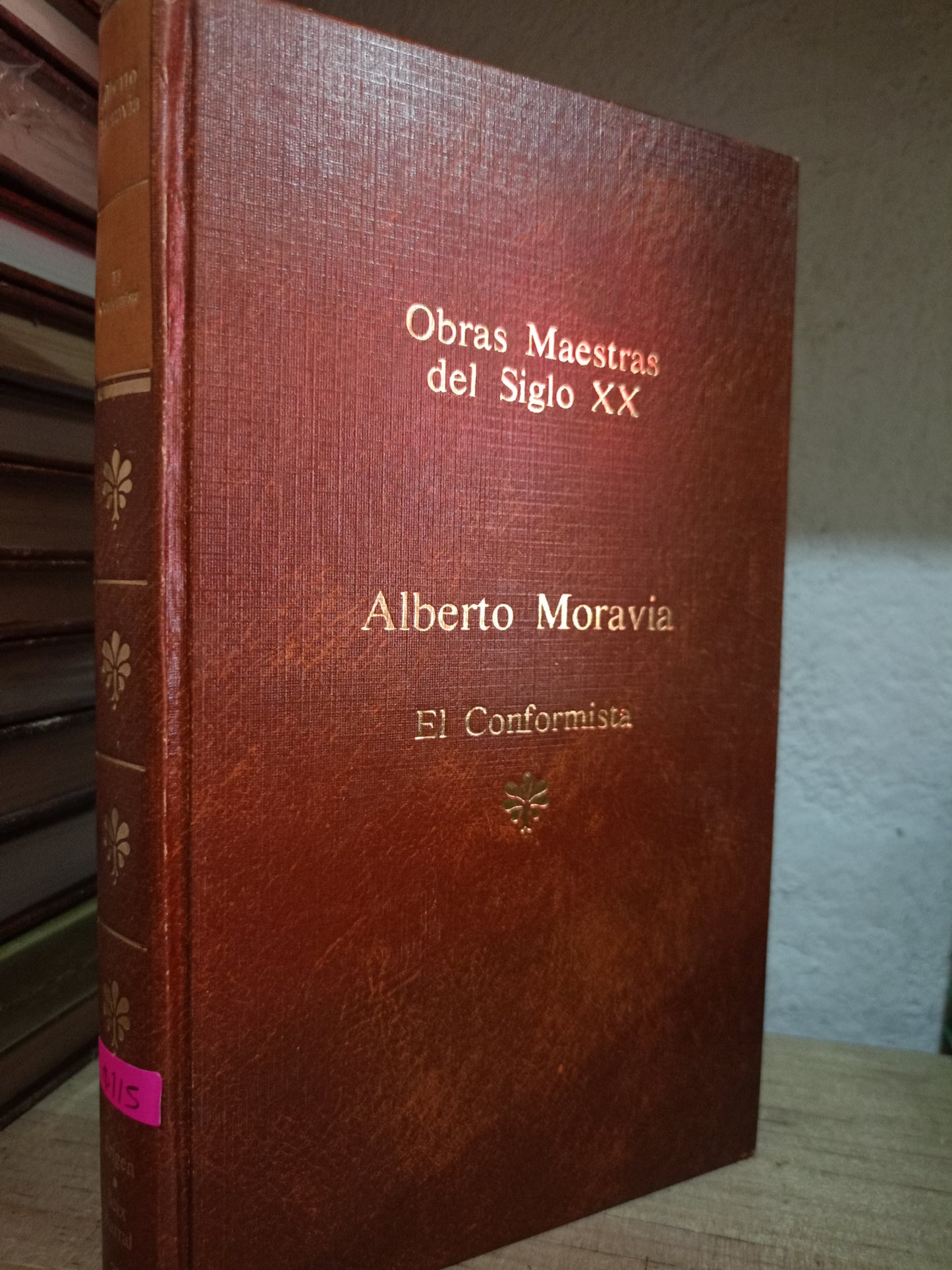EL CONFORMISTA POR ALBERTO MORAVIA USADO NOVELA LITERARIO 305