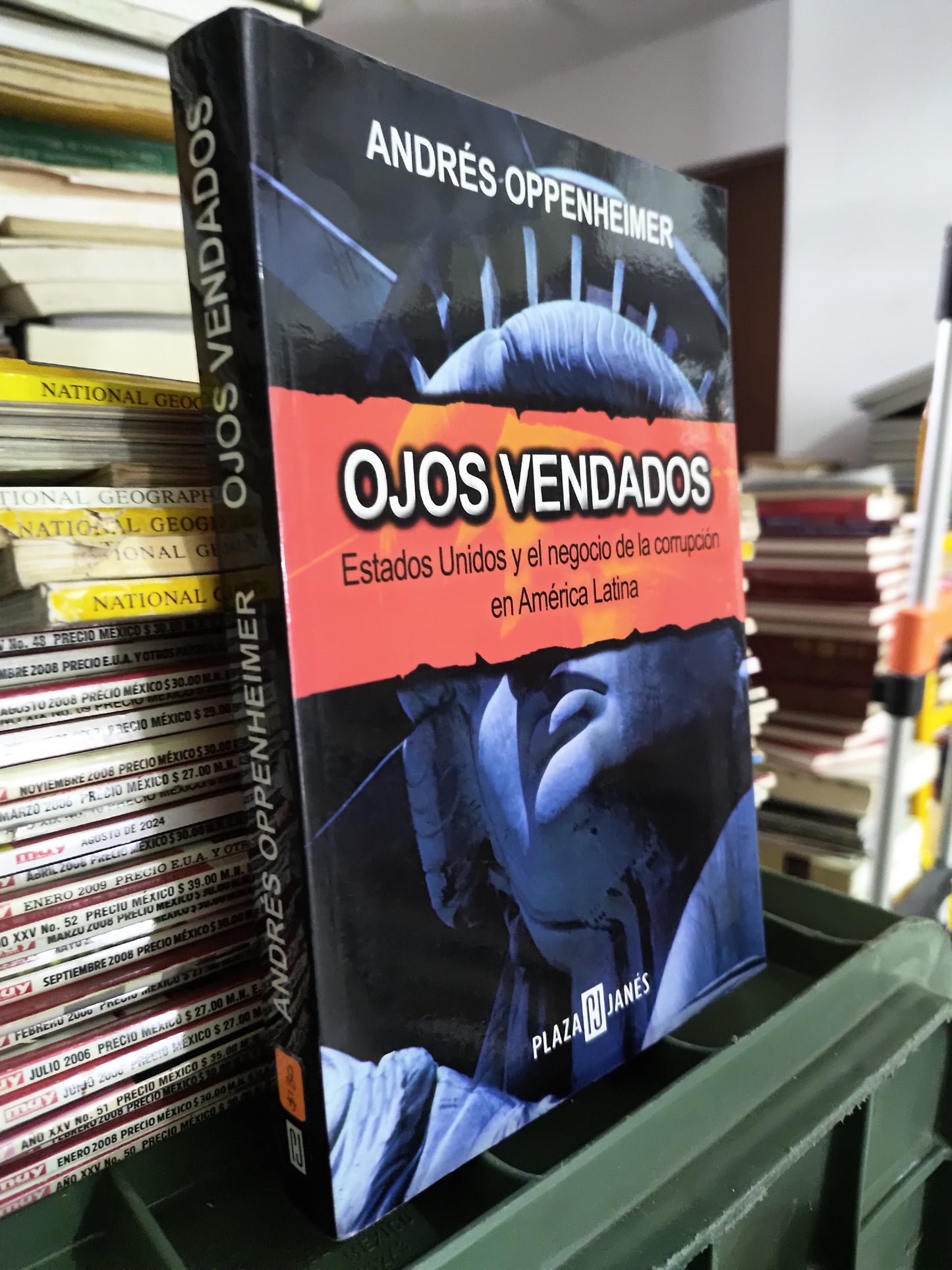 OJOS VENDADOS POR ANDRES OPPENHEIMER USADO POLITICA JUAREZ 515