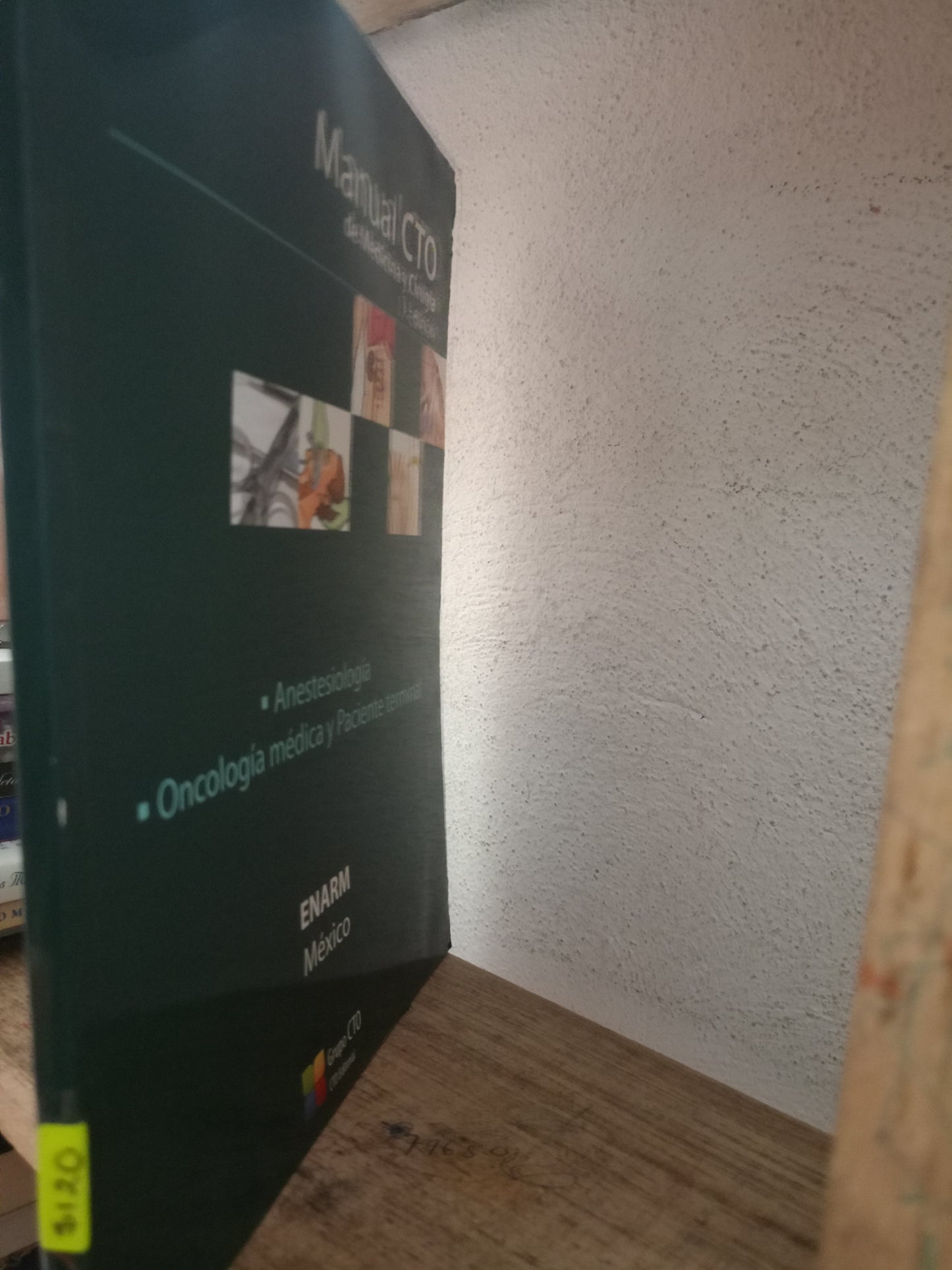 MANUAL CTO DE MEDICINA Y CIRUGIA USADO A.SALUD LITERARIO 305