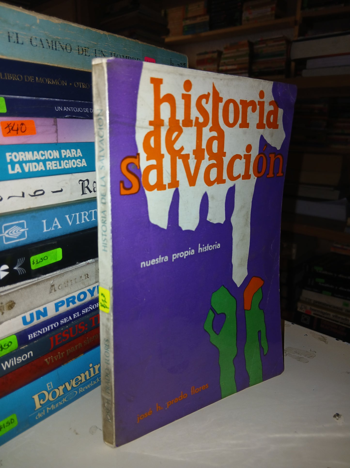 HISTORIA DE LA SALVACIÓN POR JOSÉ H. PRADO FLORES USADO RELIGIÓN LITERARIO 207