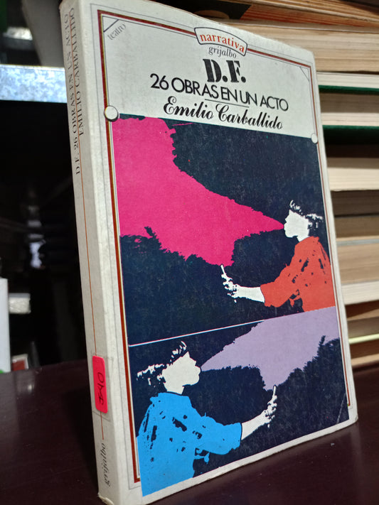 D F 26 HORAS EN UN ACTO EMILIO CARBALLIDO USADO NOVELA LITERARIO 305
