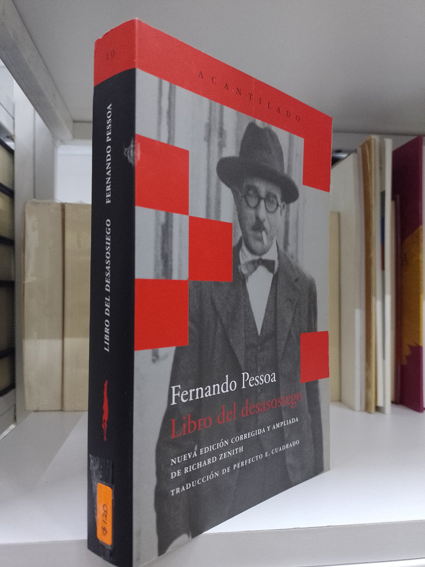 LIBRO DEL DESASOSIEGO POR FERNANDO PESSOA USADO NOVELA JUAREZ 515