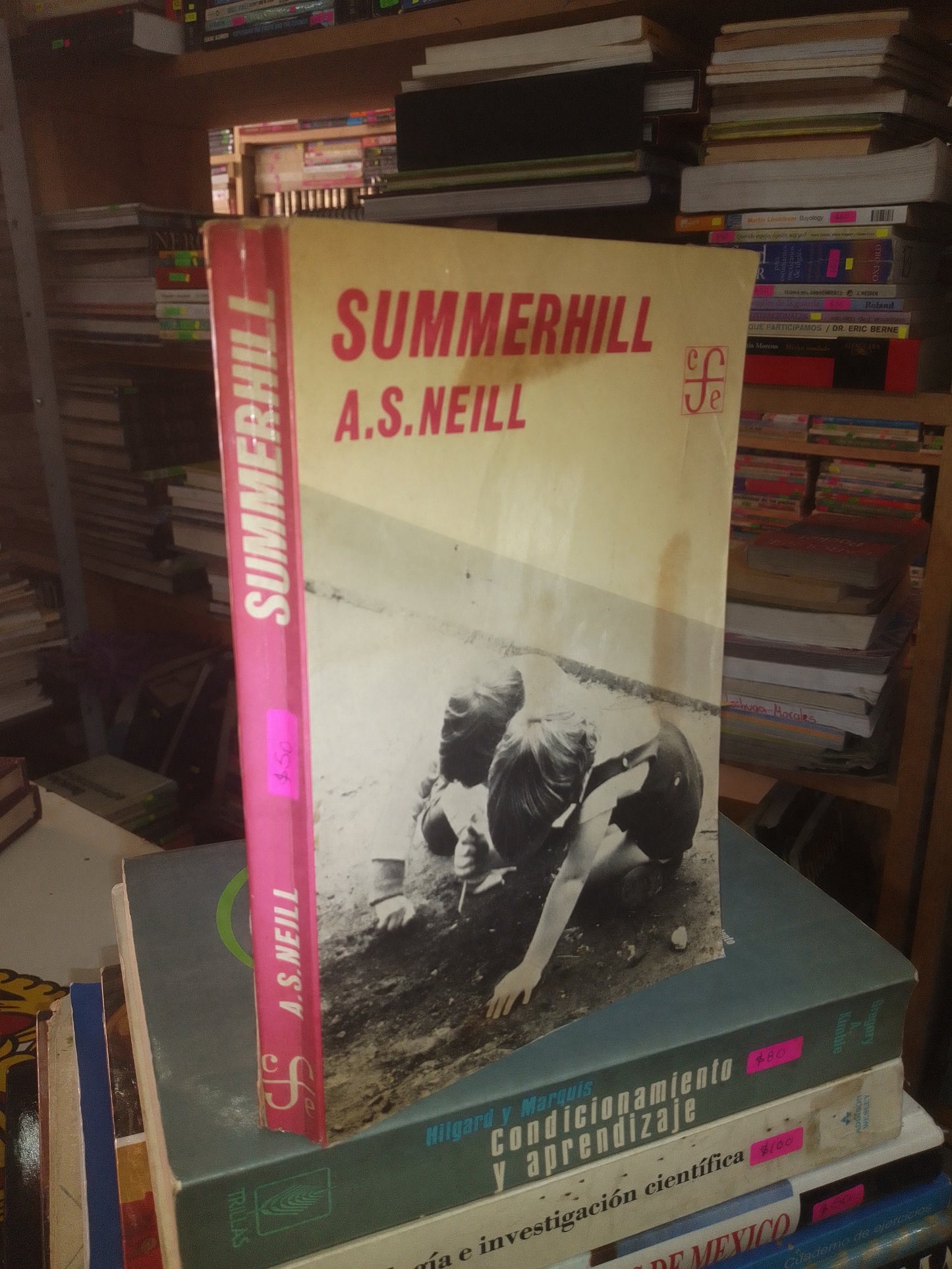 SUMMERHILL POR A.S. NEILL USADO SOCIOLOGÍA LITERARIO 207