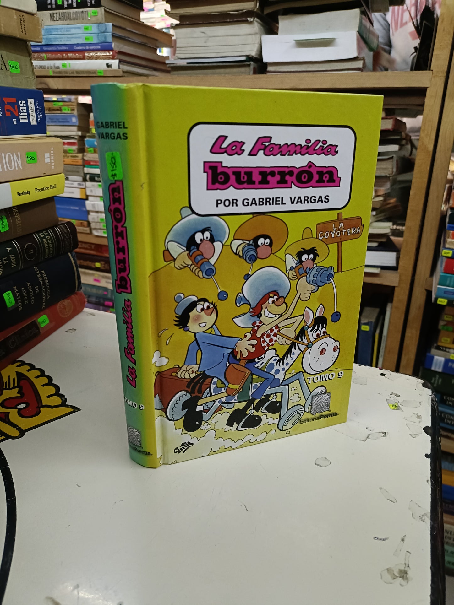 LA FAMILIA BURRÓN TOMO 9 POR GABRIEL VARGAS USADO NOVELA LITERARIO 207