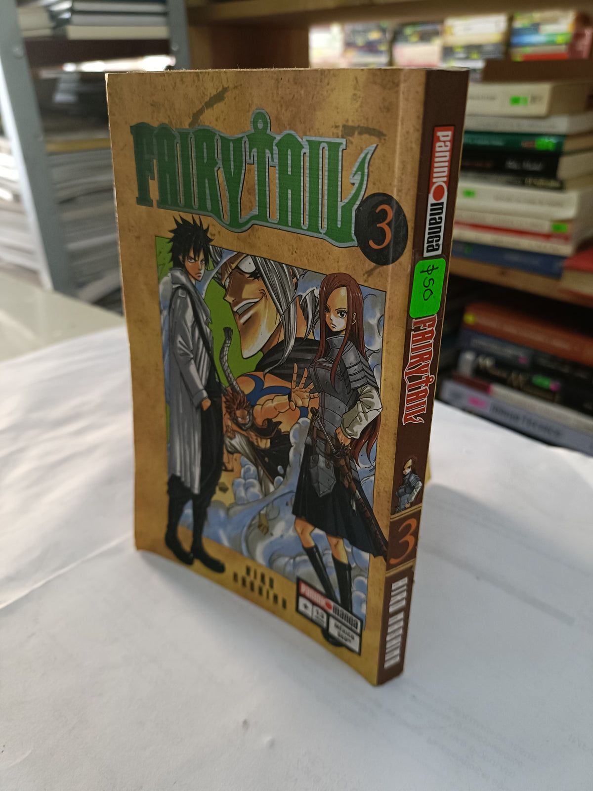 FAIRYTAIL 3 POR HIRO MASHIMA MANGA USADO NOVELA LITERARIO 207