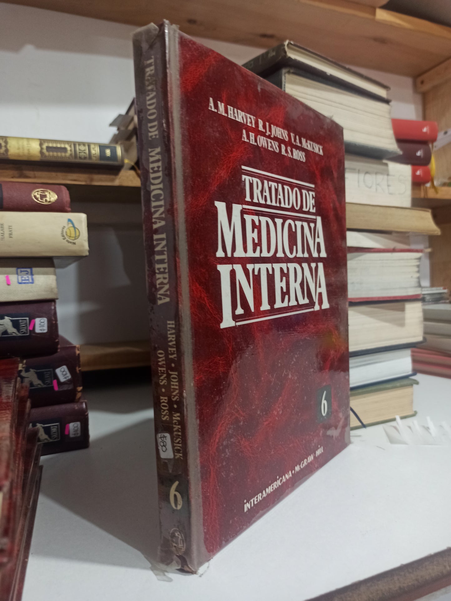 TRATADO DE MEDICINA INTERNA TOMO 6 POR A. M. JARVEY Y OTROS USADO SALUD JUÁREZ