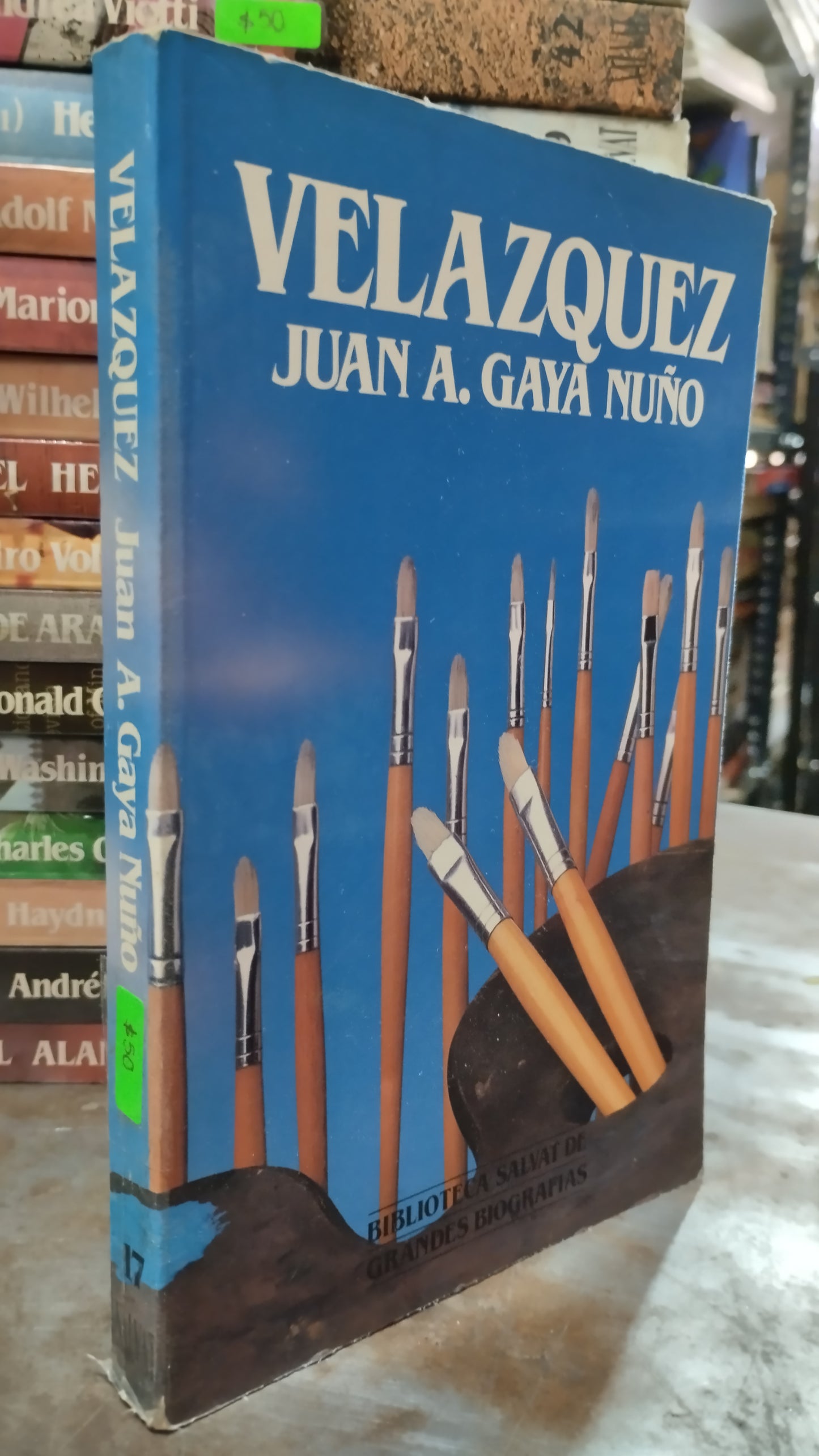 VELAZQUEZ POR JUAN A GAYA NUÑO LIBRO USADO HISTORIA ALDAMA