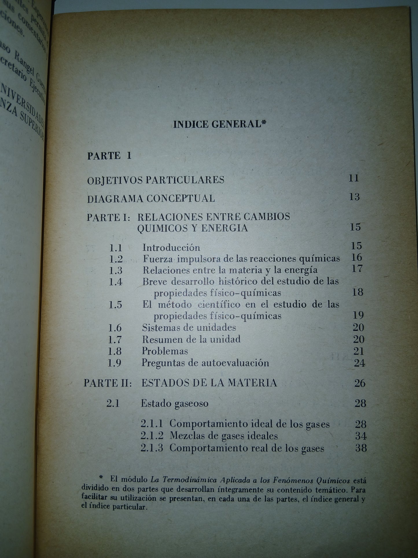 LA TERMODINÁMICA APLICADA A LOS FENÓMENOS QUÍMICOS PARTE 2 POR JAVIER RIVAS RAMOS Y HUGO SOLÍS COROLA USADO QUÍMICA LITERARIO 207