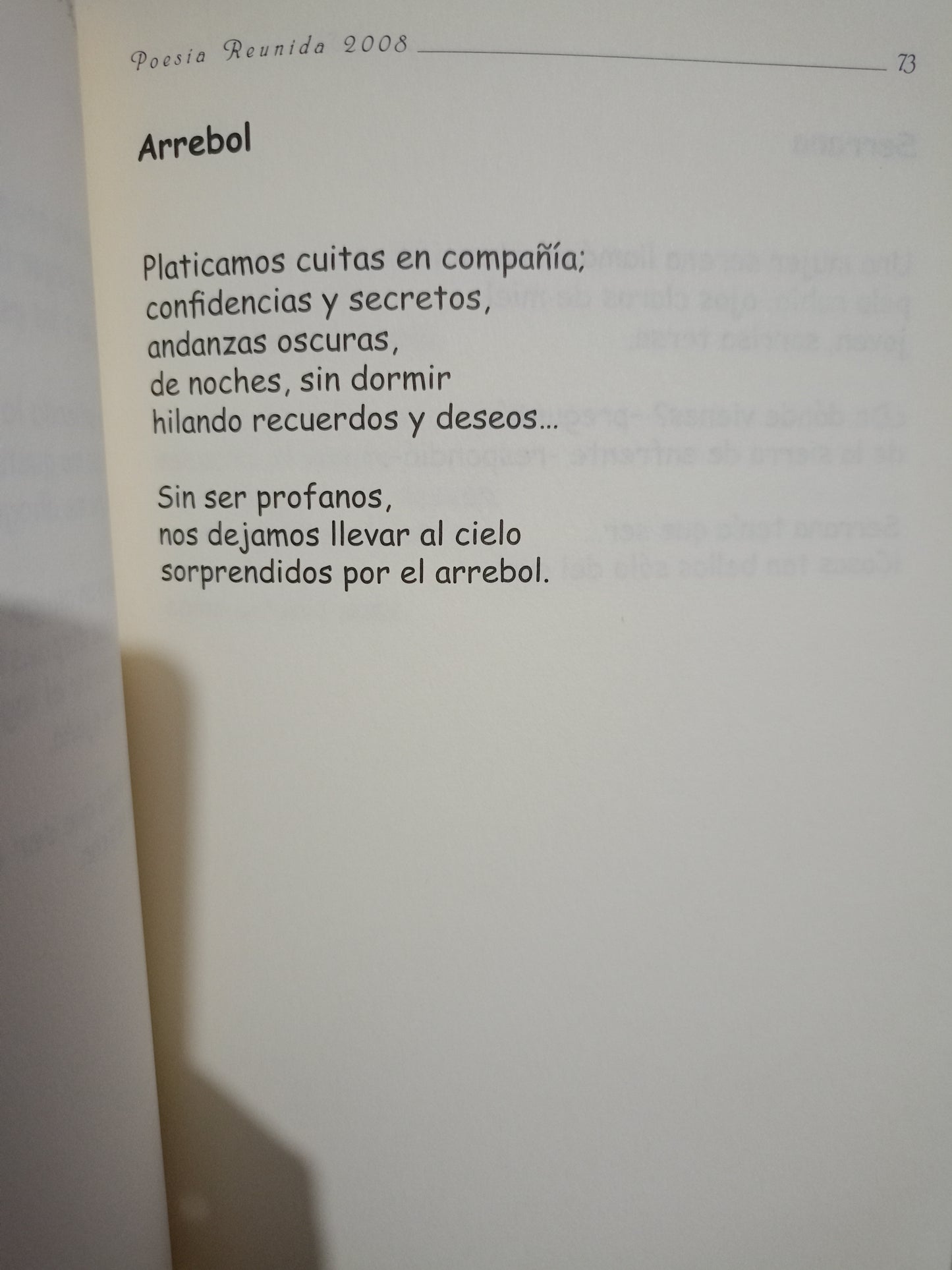 SEIS A LAS NUEVE POR LUIS ANTONIO GARCIA REYES Y OTROS USADO POESIA LITERARIO #305