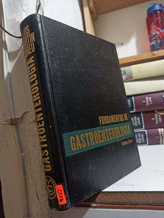 FUNDAMENTOS DE GASTROENTEROLOGIA POR LUIS MARTIN ABREU USADO SALUD JUÁREZ