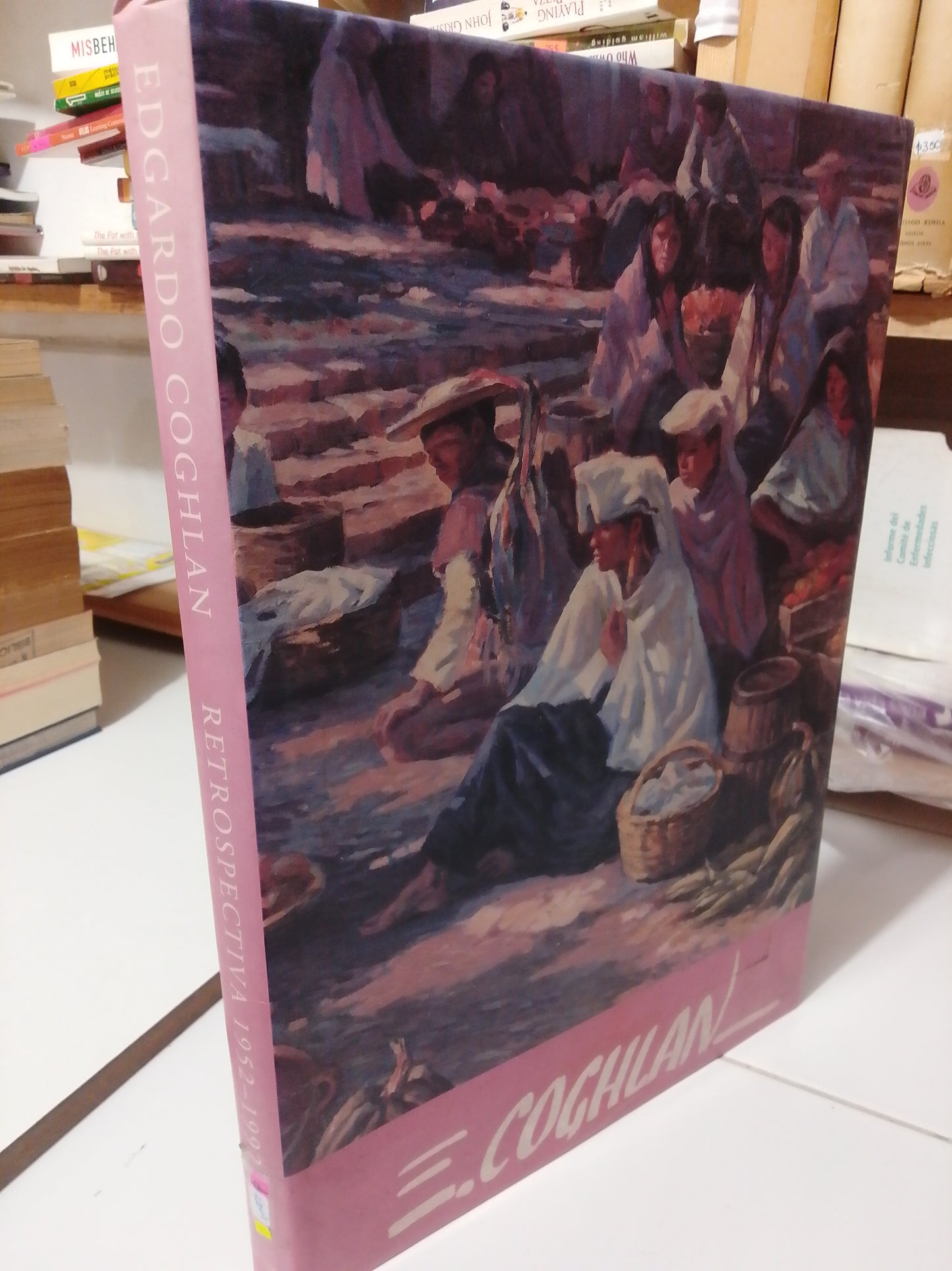 RETROSPECTIVA 1952-1992 POR EDGARDO COGHLAN USADO ARTE JUAREZ