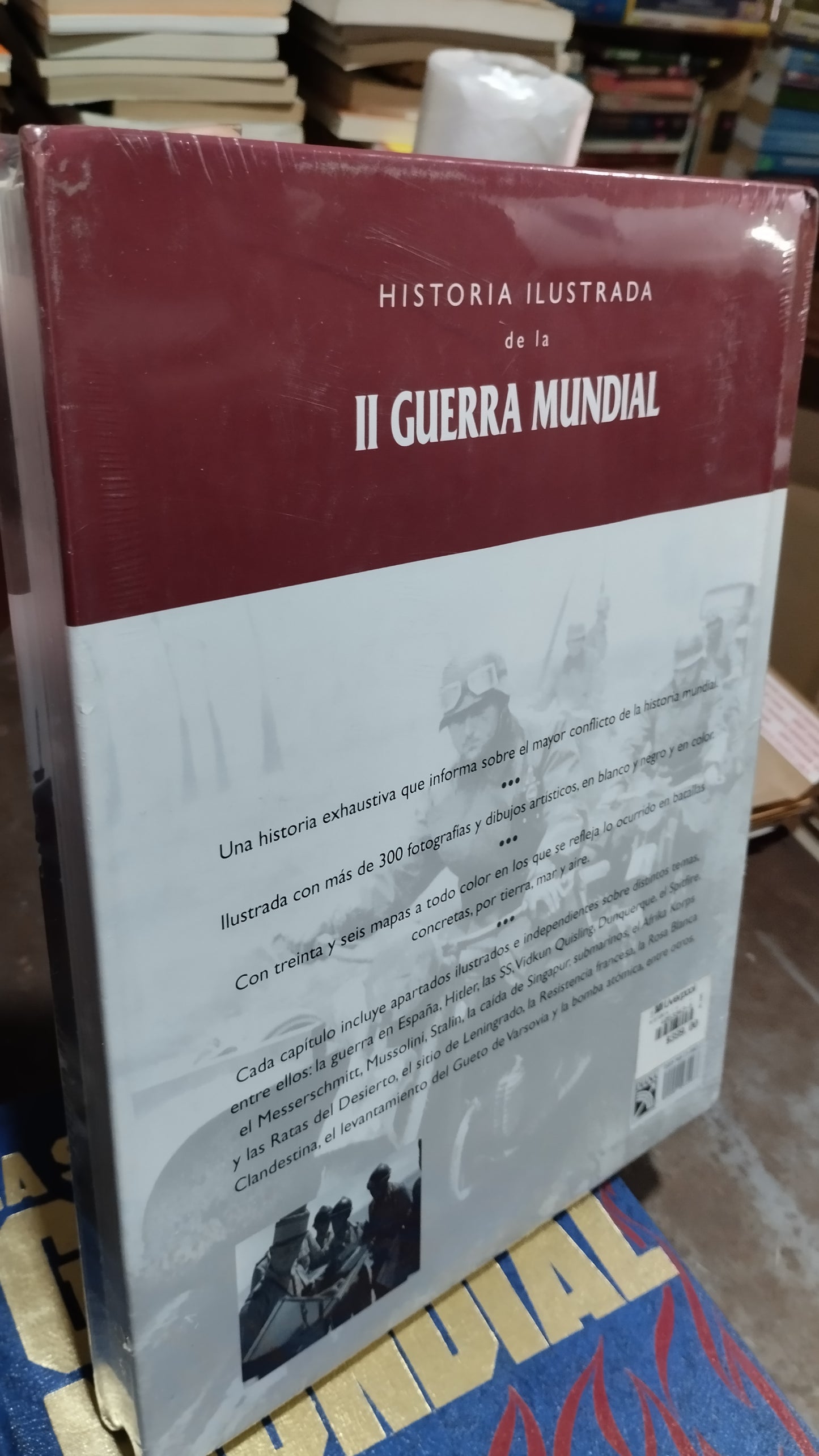 HISTORIA ILUSTRADA DE LA II GUERRA MUNDIAL POR OWEN BOOTH LIBRO USADO HISTORIA ALDAMA