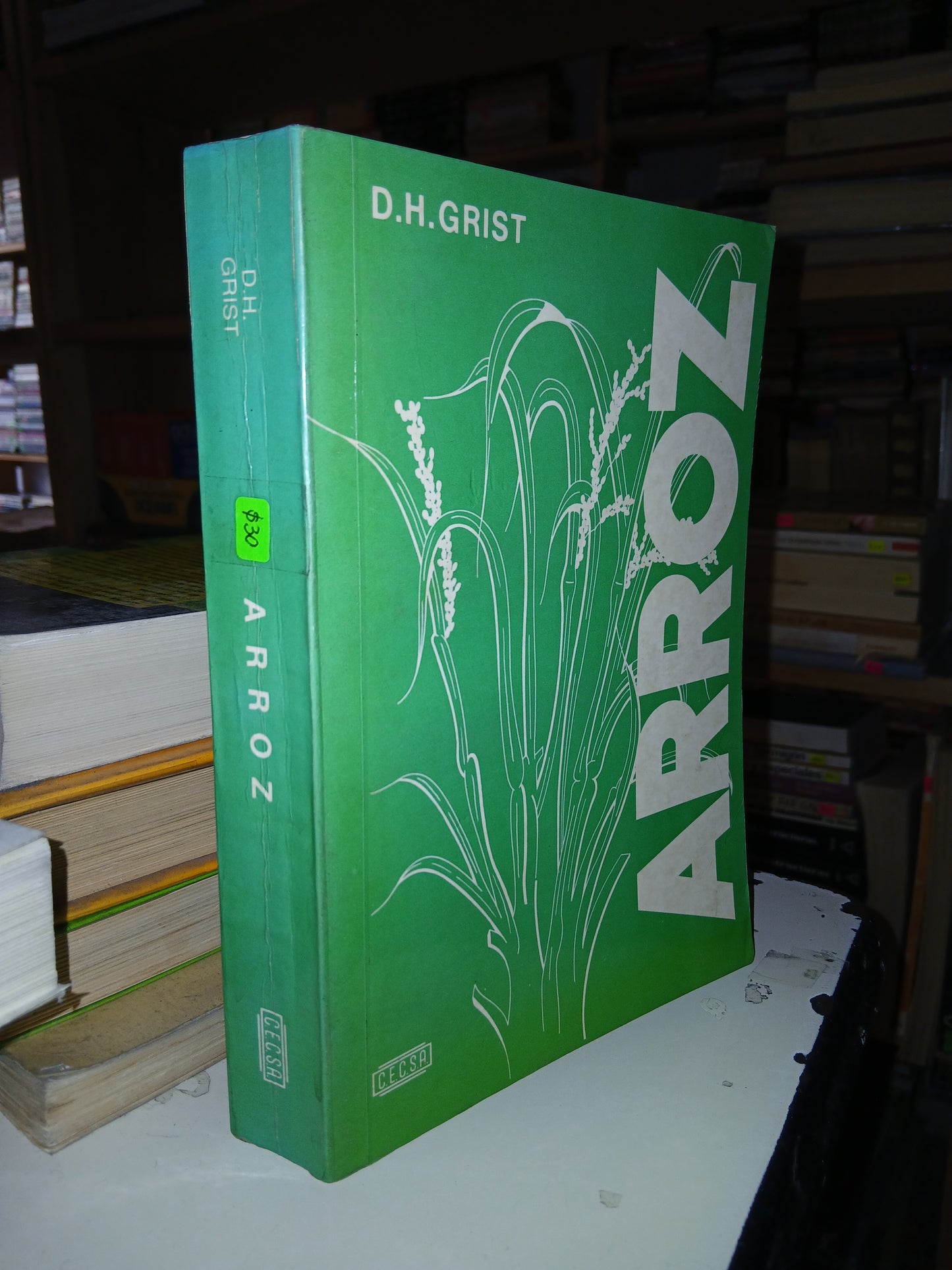 ARROZ POR D.H. GRIST USADO AGRARIA LITERARIO 207